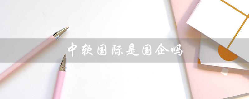 中软国际是国企吗（北京中软国际是国企吗）