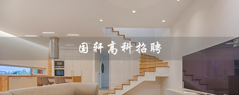 国轩高科招聘（国轩高科2023招聘）
