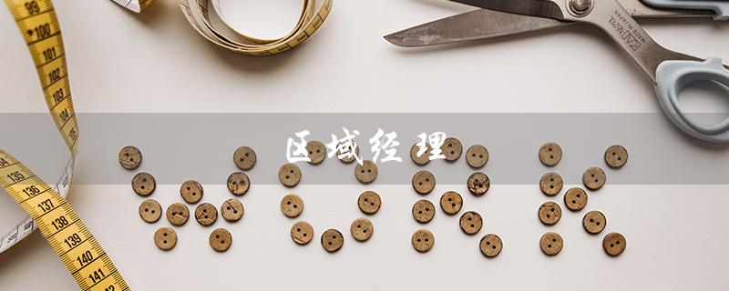 区域经理(区域经理的级别)