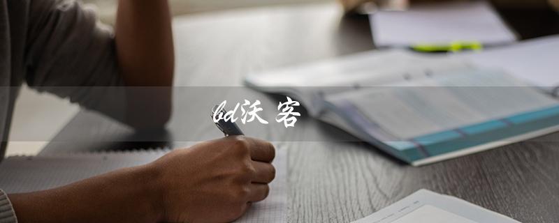bd沃客（bd沃客的竞争对手是谁）
