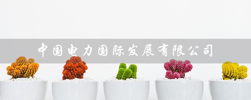 中国电力国际发展有限公司（中国电力国际是央企吗）