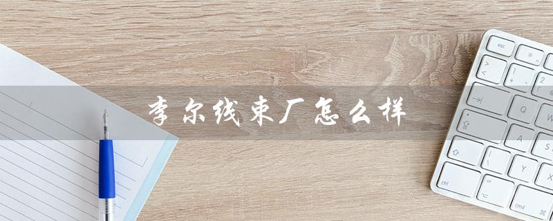 李尔线束厂怎么样（济宁李尔线束厂怎么样）
