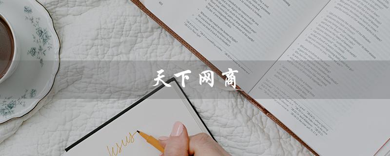 天下网商（天下网商小二帮您运营靠谱吗）