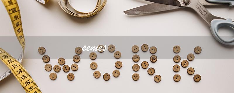 semes（semester的中文含义是什么）