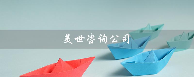 美世咨询公司（美世咨询公司官网是什么）