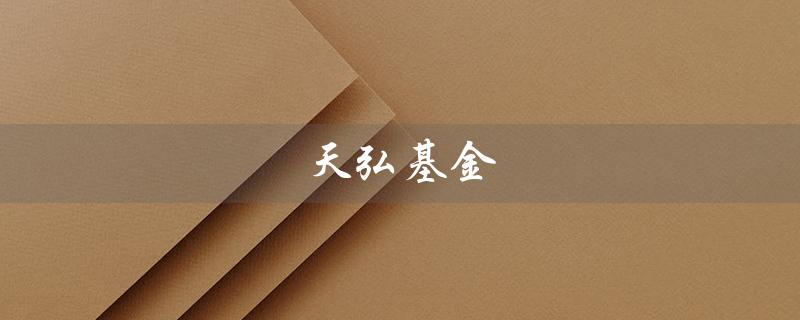 天弘基金（天弘基金是哪家公司）